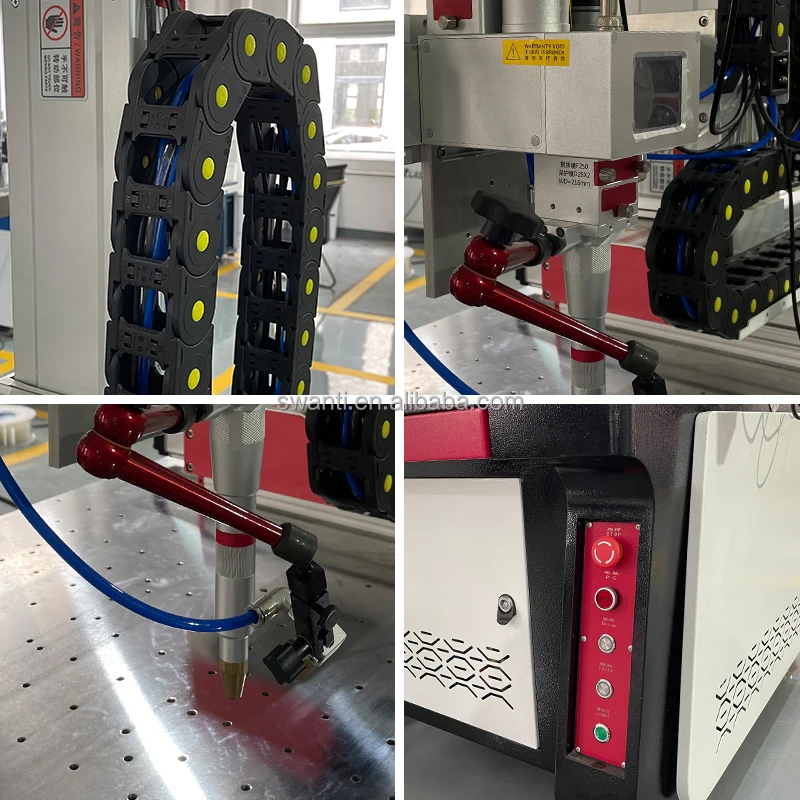Fiber li ion 4Axis 6Axis 1500W 2000W 3000W platform automatic laser welding station machine for battery lithium battery pack