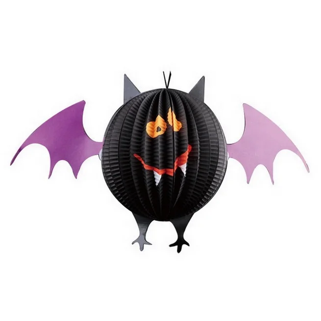 Halloween Accordion Wall Lamo Lantern Watermelon Paper Lantern