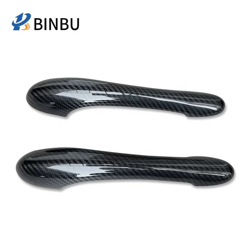 FOR Maserati GT GC Quattroporte dry Carbon Fiber Door Handle Car modification and upgrading Outer Handle body kit