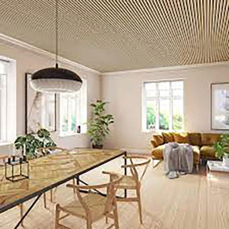 China Manufacturer Economic Sound Isolation Wooden Acoustic Panel For Interior Decoration