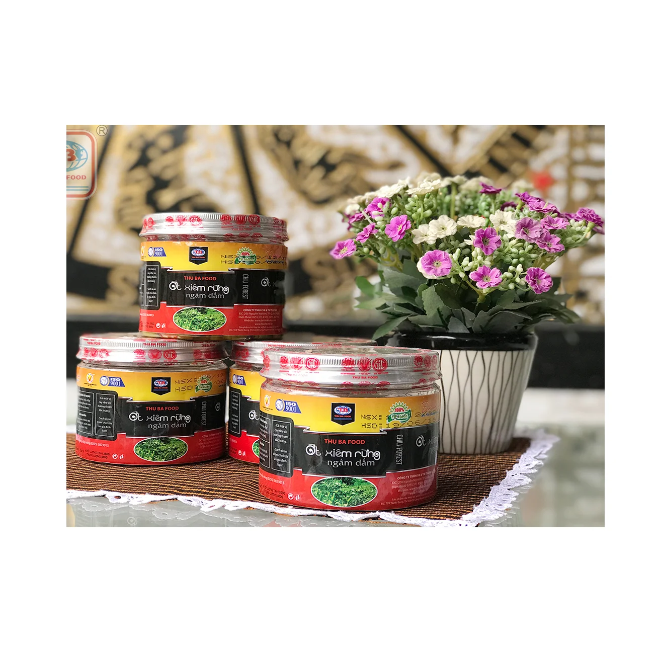 
Good Price SON HA Forest Chili Pickled Green Chili in Vinegar High Quality 