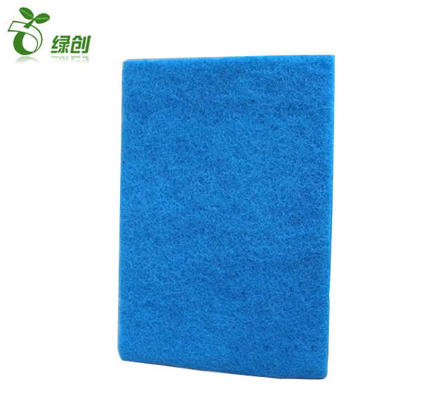 Blue non-woven PP filter sterilization hepa material  filter cloth roll for Elevator ventilation