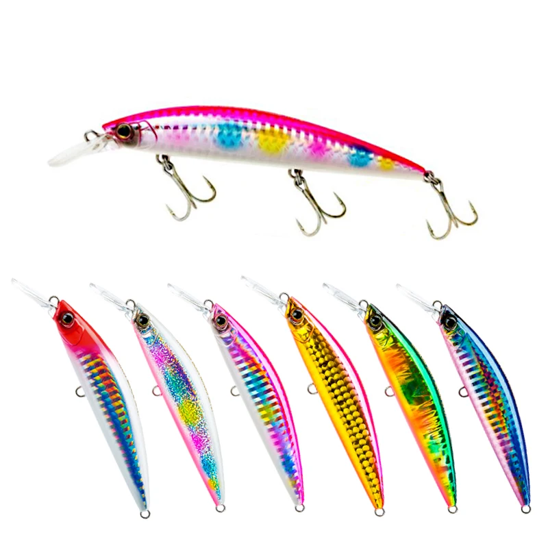 Top Right 37g 110mm M151 Lures Fishing Wholesale Sinking Minnow Lure Hard Bait Beach Pesca Bass Fishing Jerkbait