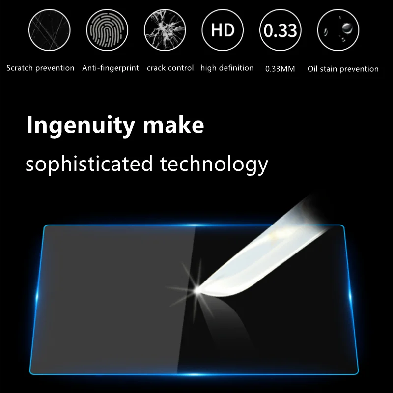 Car Navigation Water-proof Explosion Blue light resistant Toughened Film is suitable for Maserati Ghibli in 2014-2021year
