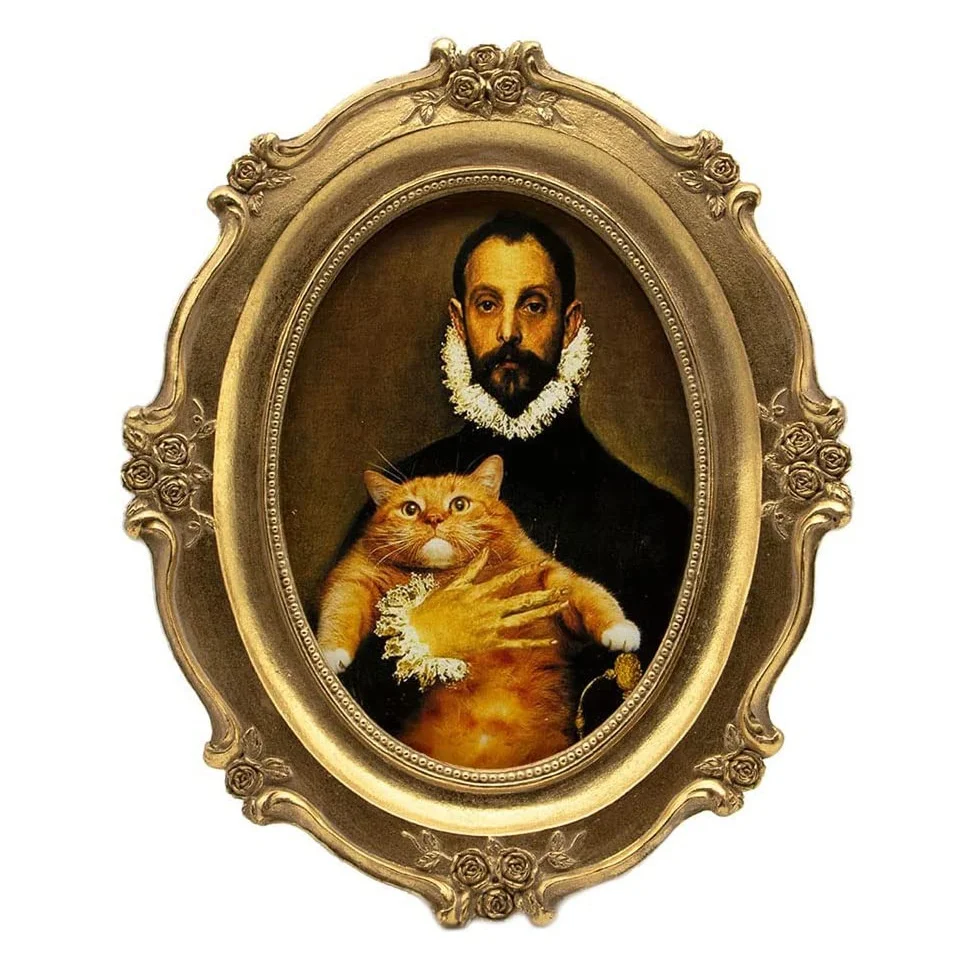 Vintage Ornate Resin Photo Frame 4x6 Gold Picture Frame For Home Decor