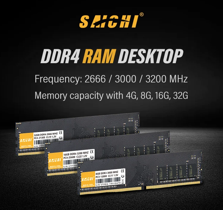 Заводская Оптовая Продажа Дешевая оперативная Память DDR4 память 16 ГБ 8 4 2666 МГц 3000 3200 UDIMM DDR ОЗУ для