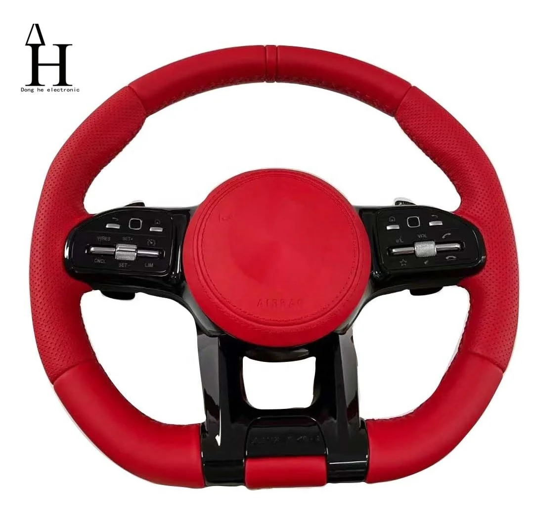 AMG Steering wheel for Mercedess-Benzs AMGs GT W190 C190 W205 C205 W166 W167 W177 W213 W217 C217 W222 W223 W253 W257 W292 W463