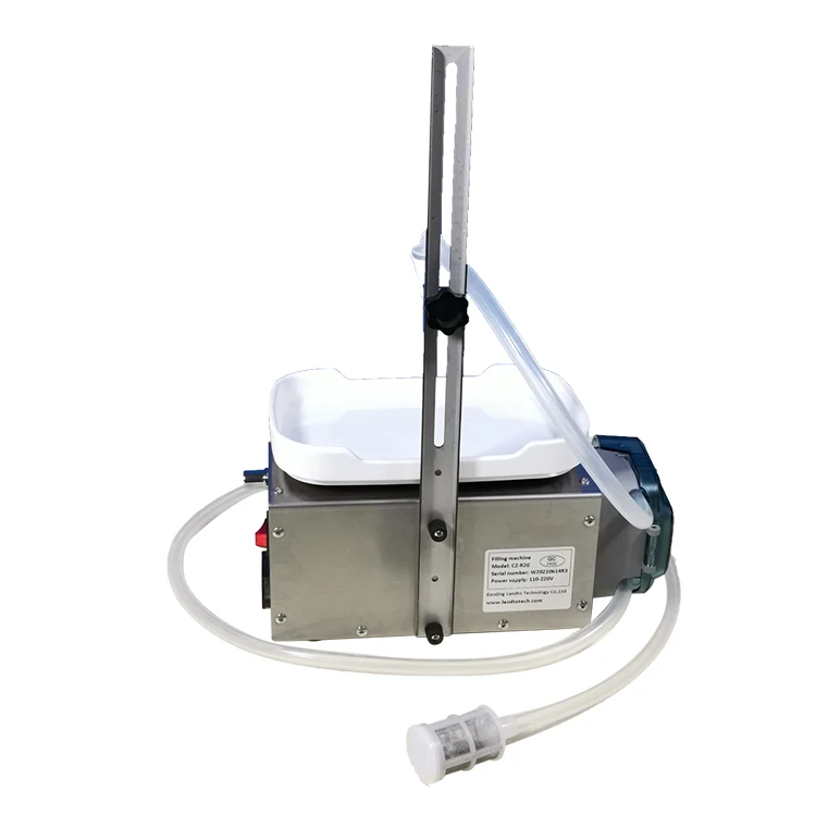 small perfume filling machine peristaltic pump weighing small scale 10ml mini bottle liquid filling machine