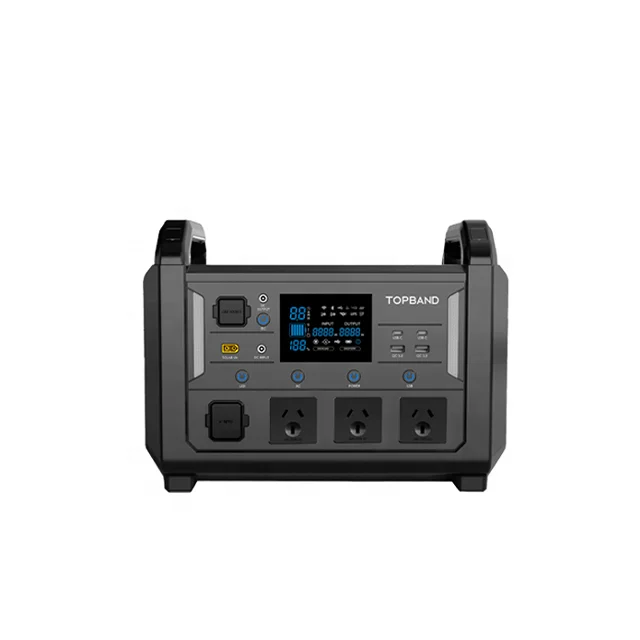 AC110V 220V 12V Output Li-on Mini 1200W Backup Power Generator