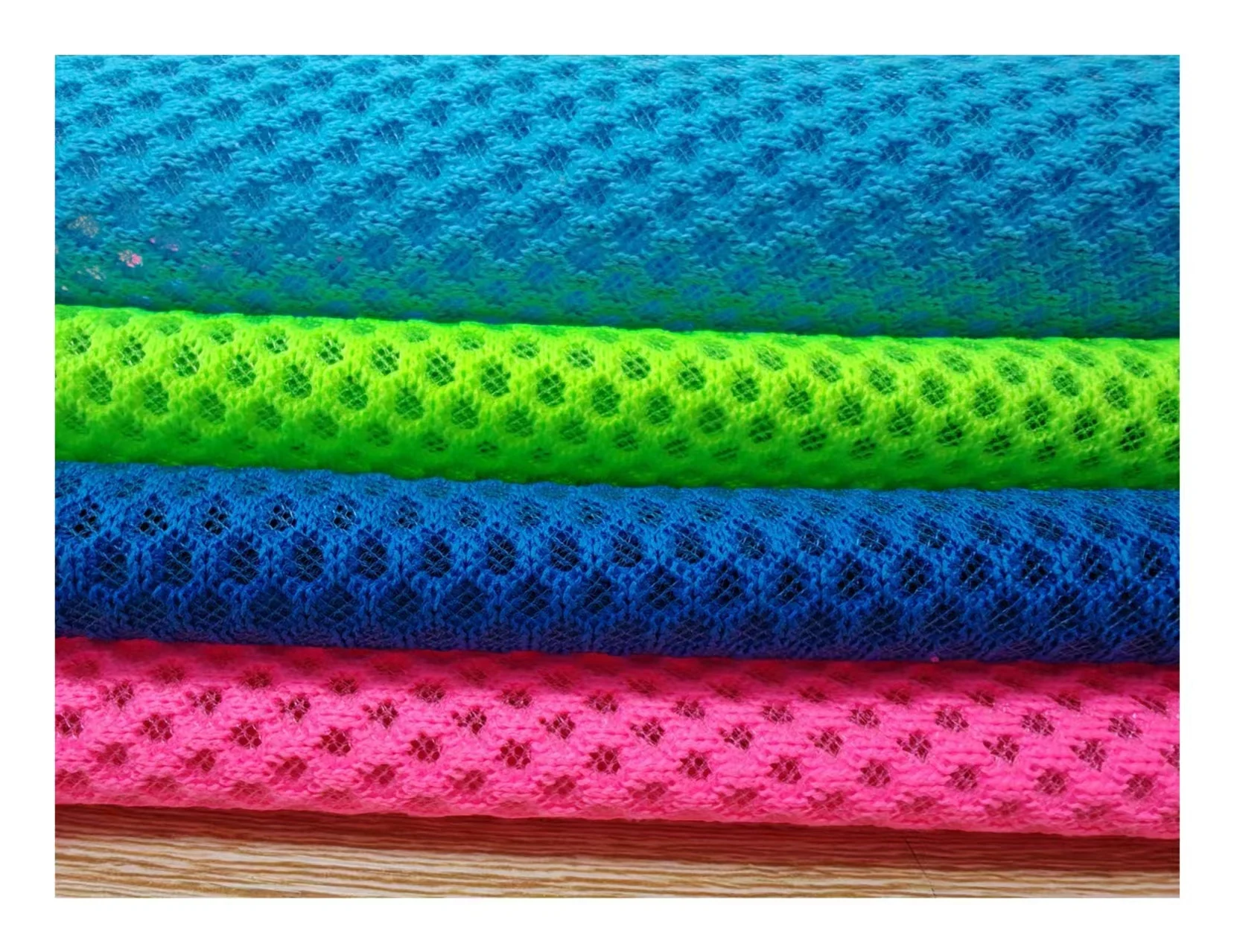 New Product 100% Polyester 3D Sandwich Air Mesh 3D Air Mesh Fabric Dress Making Fabric