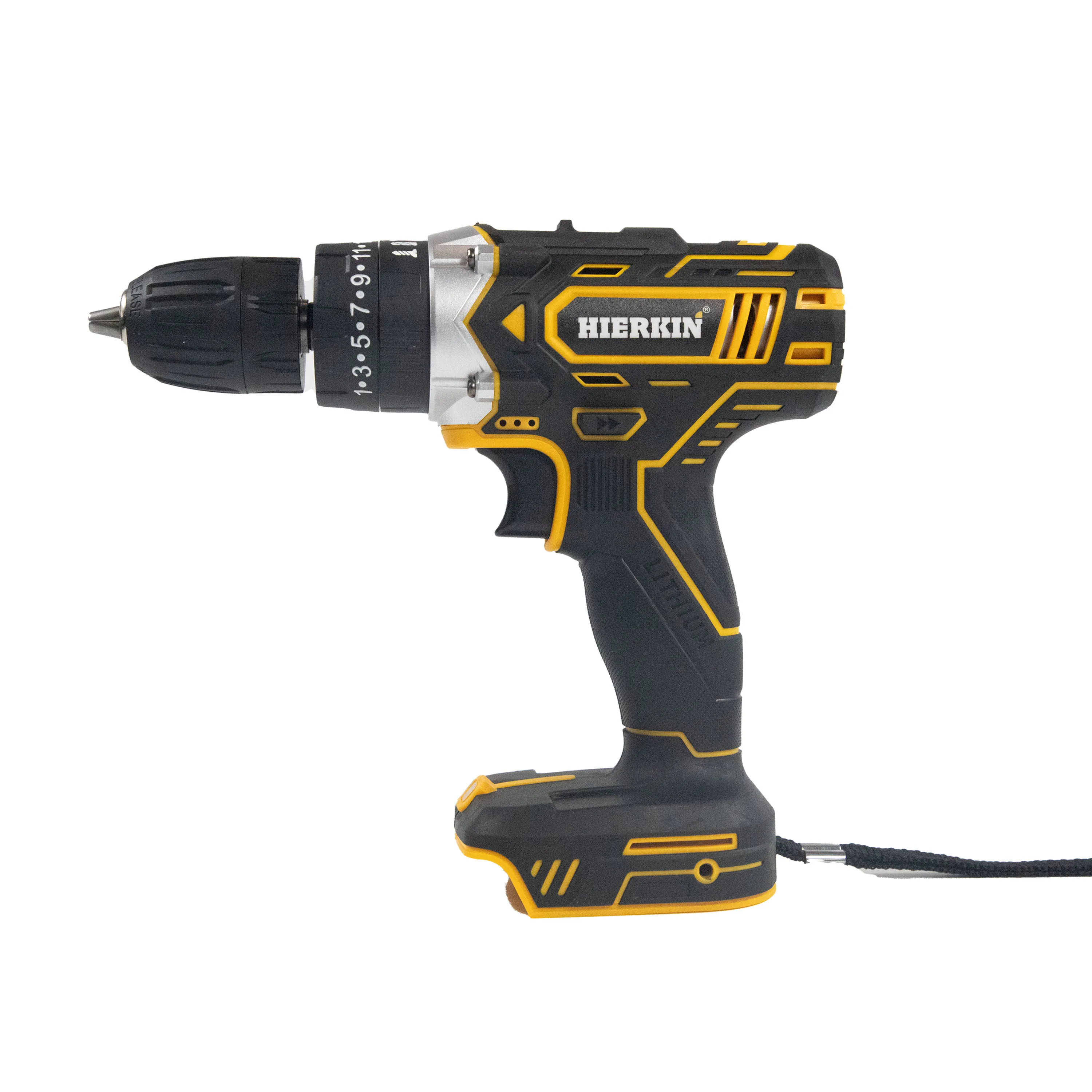 HIERKIN Powerful battery drill machinery tools power drills electric motor drilling machines drill bit taladros inalambricos