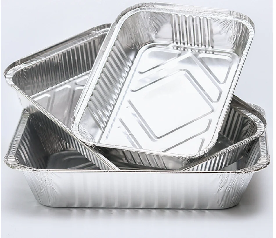 Wholesale Manufacturer Hot Selling Competitive Price Colored Aluminum Foil Container Fast Delivery For Food Use