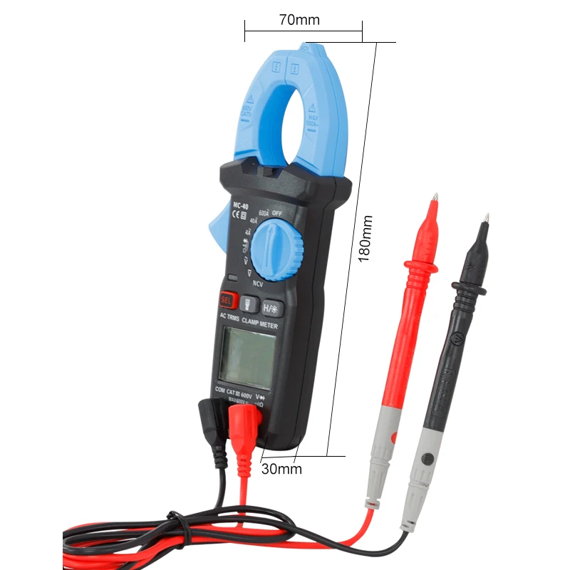 High-Precision Intelligent Digital Clamp Meter Multimeter for Measuring Capacitance Electrical Specific Ammeter