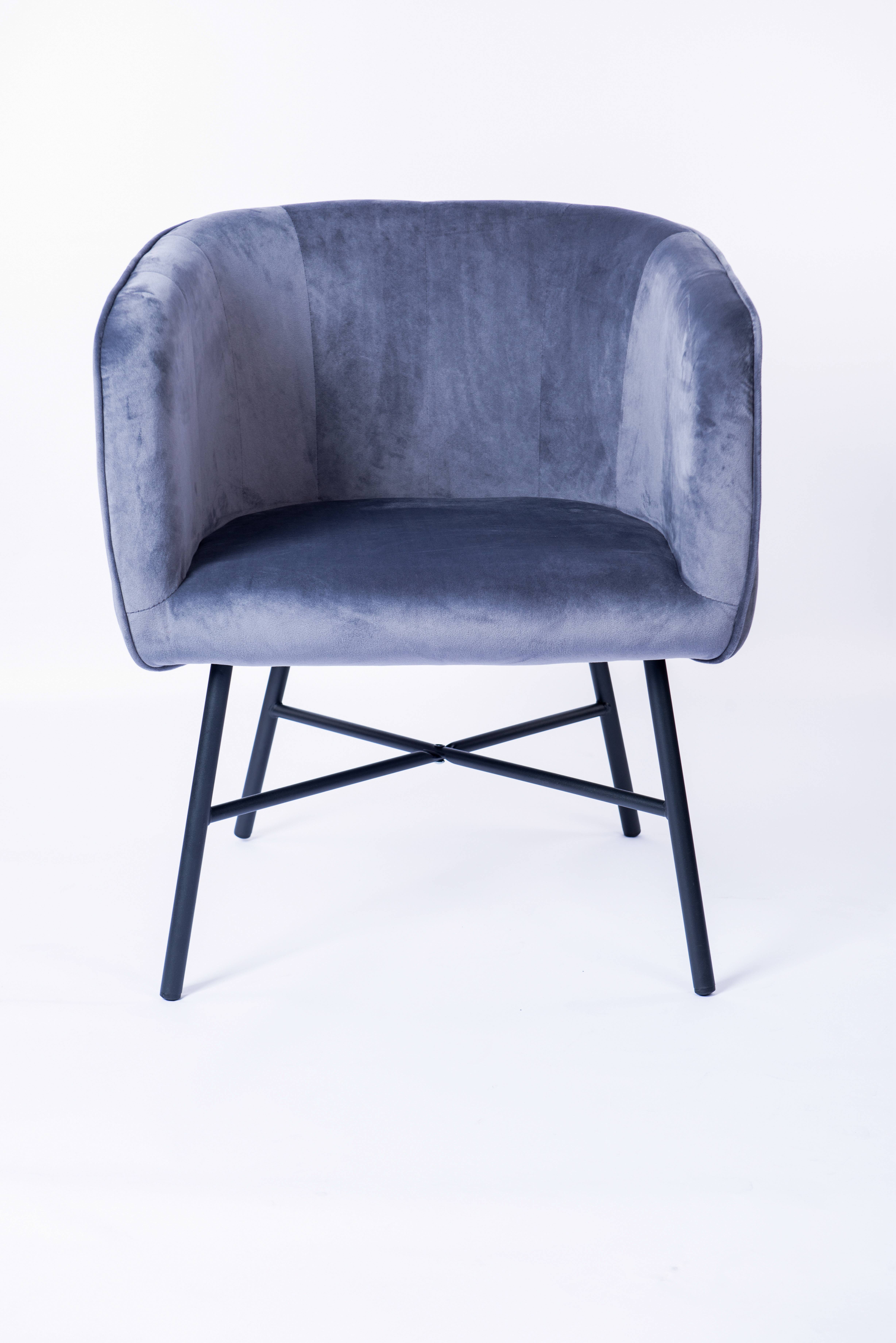 Widely Used Superior Quality Luxury Velvet Upholstered Arm Leisure Sofa Chair