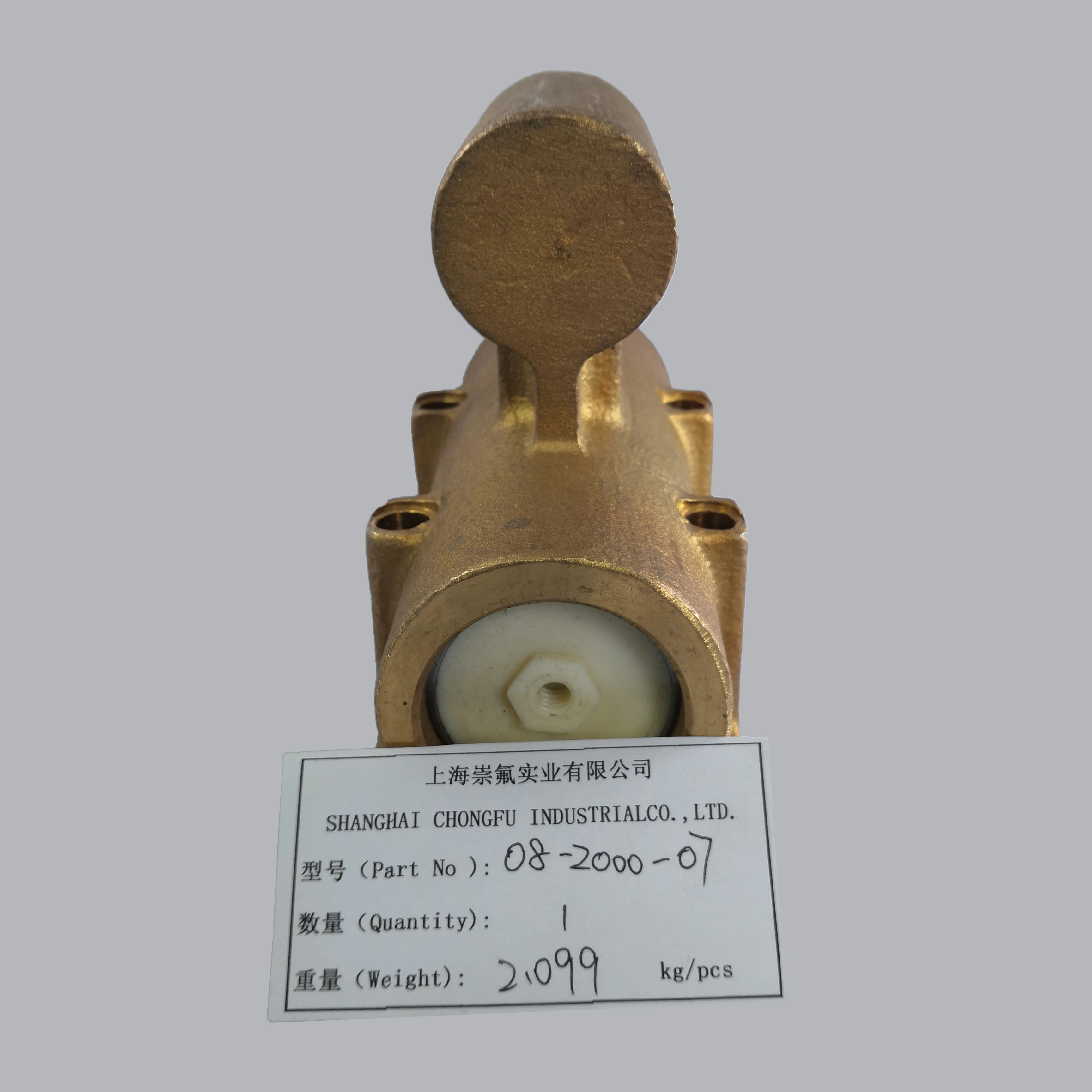 Air Valve CF 08-2000-07 for Pneumatic Double Diaphragm Pump Ce OEM 10 Million to 15 Times Inventory Acid Alkali High Pressure Water