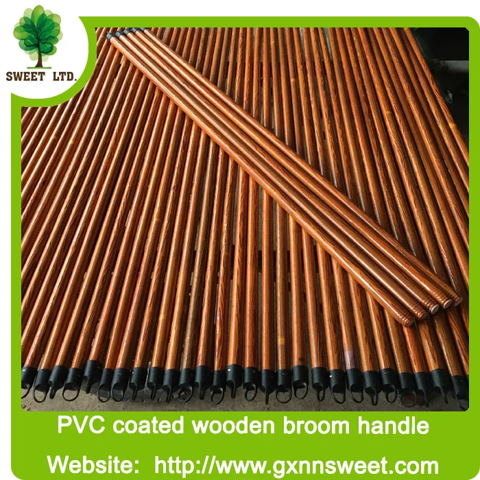 Chinese wooden broom stick supplier making Eucalyptus wooden broomstick