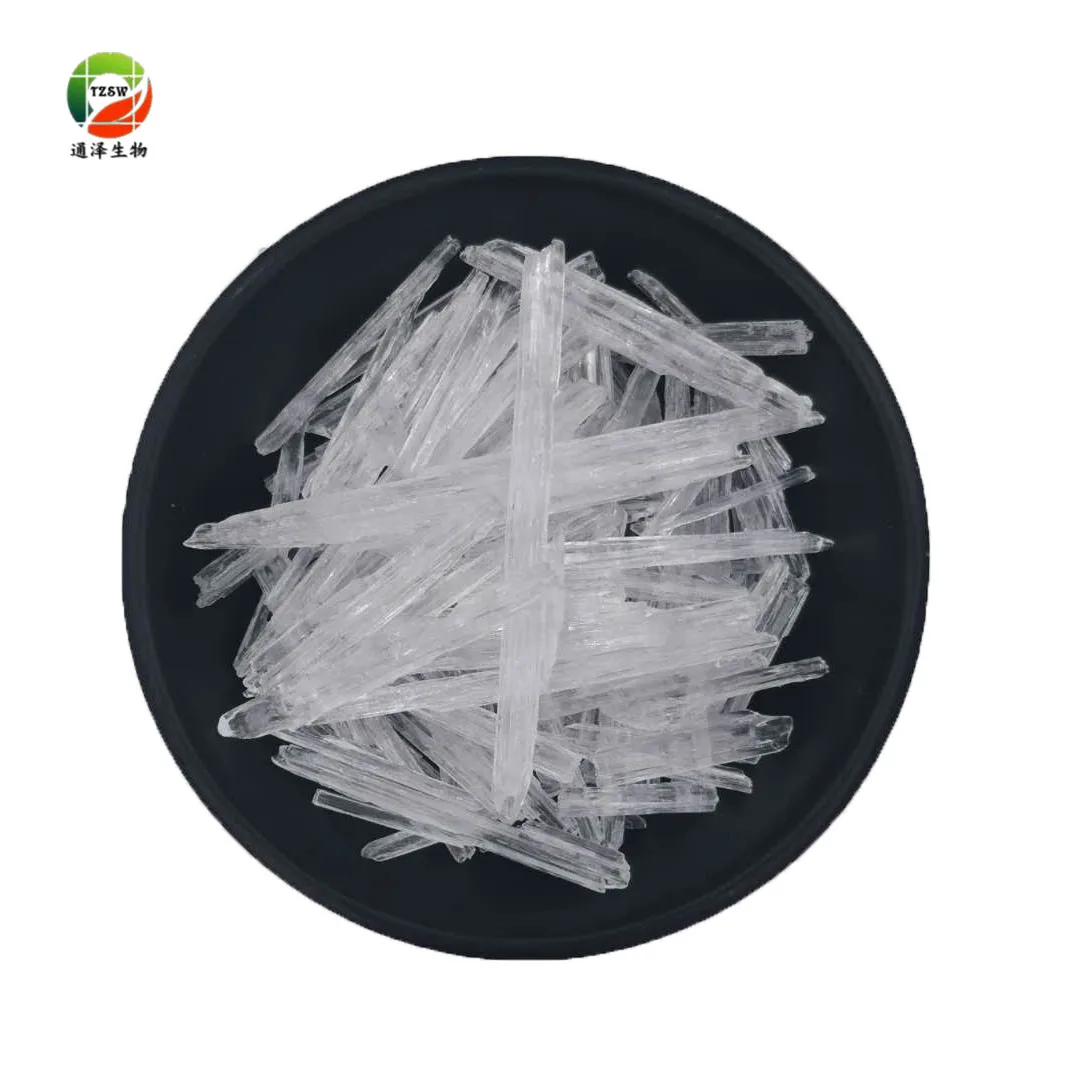 
Factory Supply 100% Natural Menthol Crystals USP/EP Grade 99% Pharma/Food Grade CAS 89-78-1 25kg Drum 
