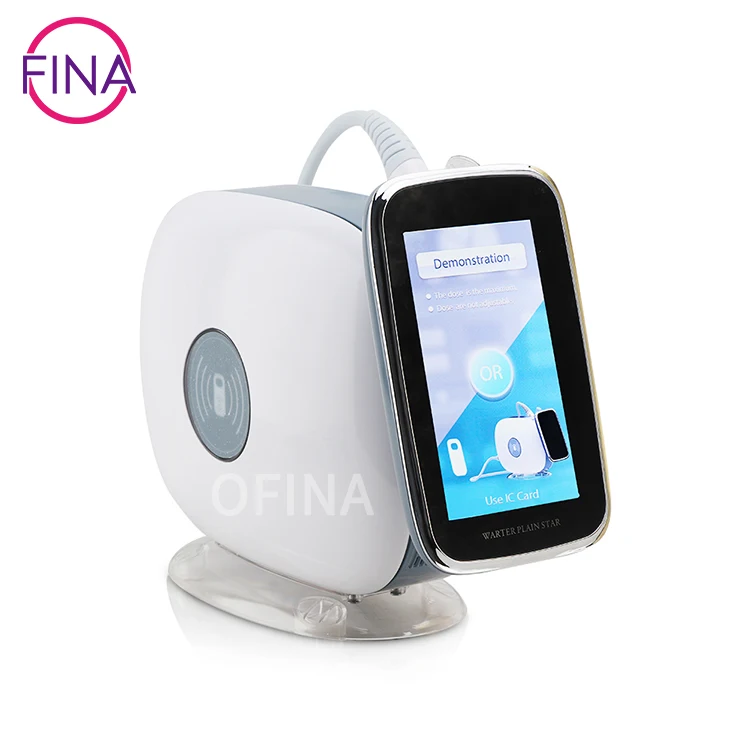 EMS Microneedle RF Machine No Needle Meso Mesotherapy Gun Injector Face Lifting Water Injection Anti Aging Salon Beauty Device