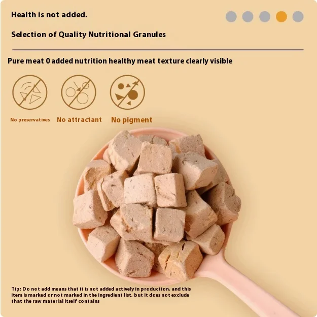 OEM/ODM High Protein Freeze-dried Duck Liver Granules Nourishing Protecting The Liver Suitable For Cats And Dogs