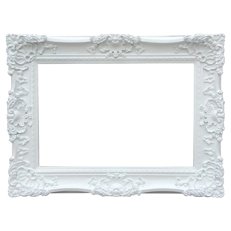 eco friendly a4 60x90cm designed white square rose flower picture frame cute special moments photo frame