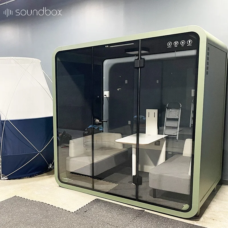 Work booth sofa set office furniture meeting room pod private space office telephone booths