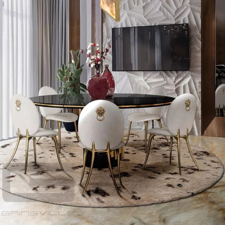 Высокое качество металлическая ножка обеденный стул современный ресторан Холл бархатный обеденный стул с изогнутой спинкой