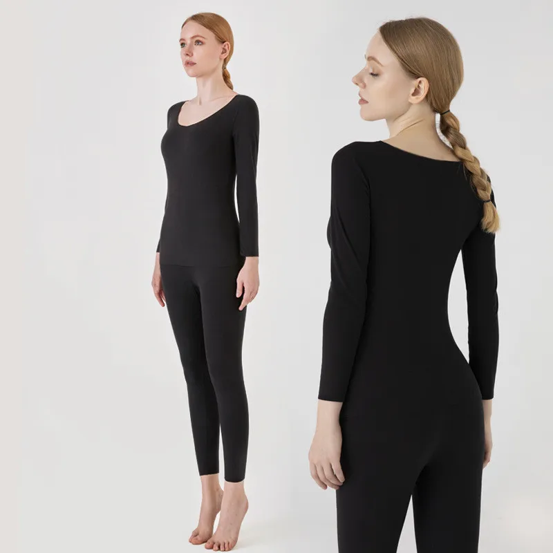 Seamless suit thermal underwear for women and man