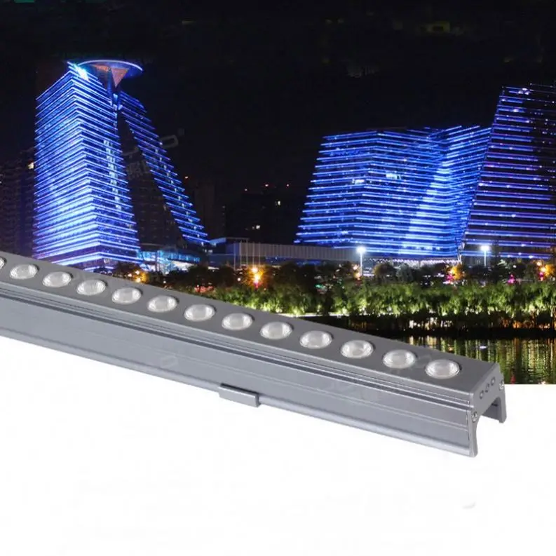 
IP68 dmx led digital tube light strip linear building light 