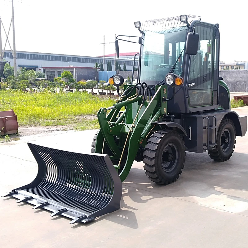 TOROS Small Wheel Mini 4x4 Tractor Excavator Digger  Loader For Sale Wheel Loaders For Sale In Canada