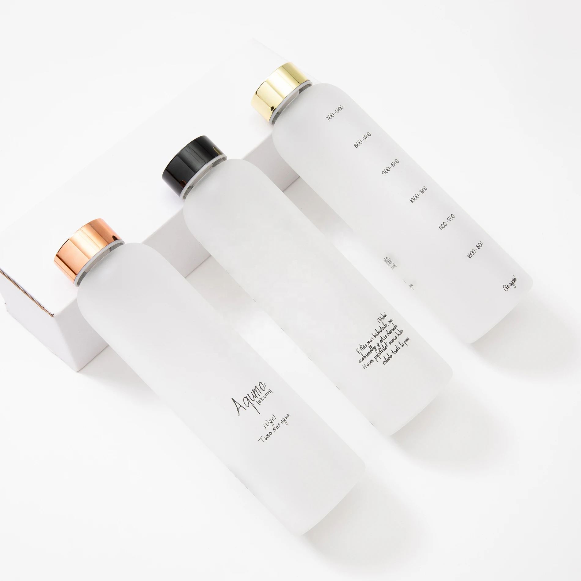 Hot Selling Product Promotional amazon top seller pink frosted glass water bottles 500ml reusable tumbler custom design bpa free