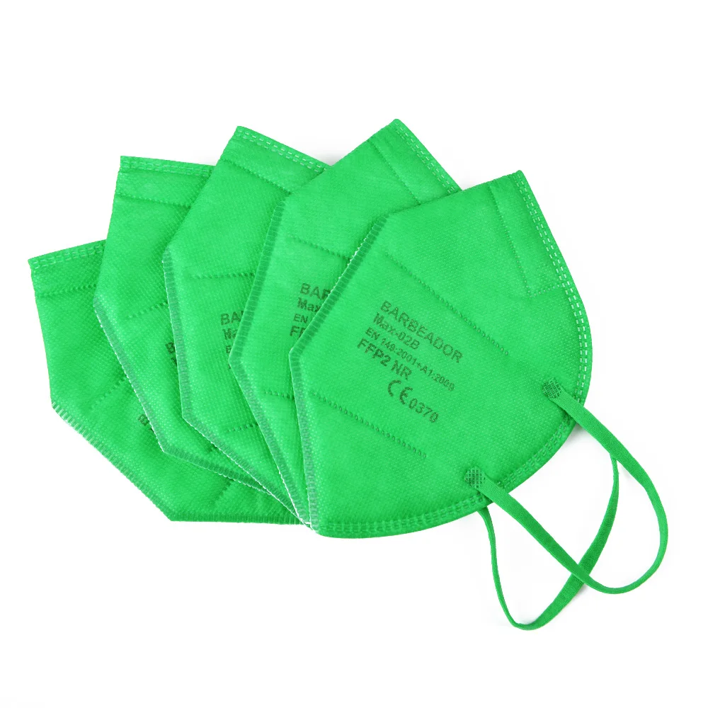 OEM Factory Colorful   FFP2  face mask  with CE disposable mask 0370
