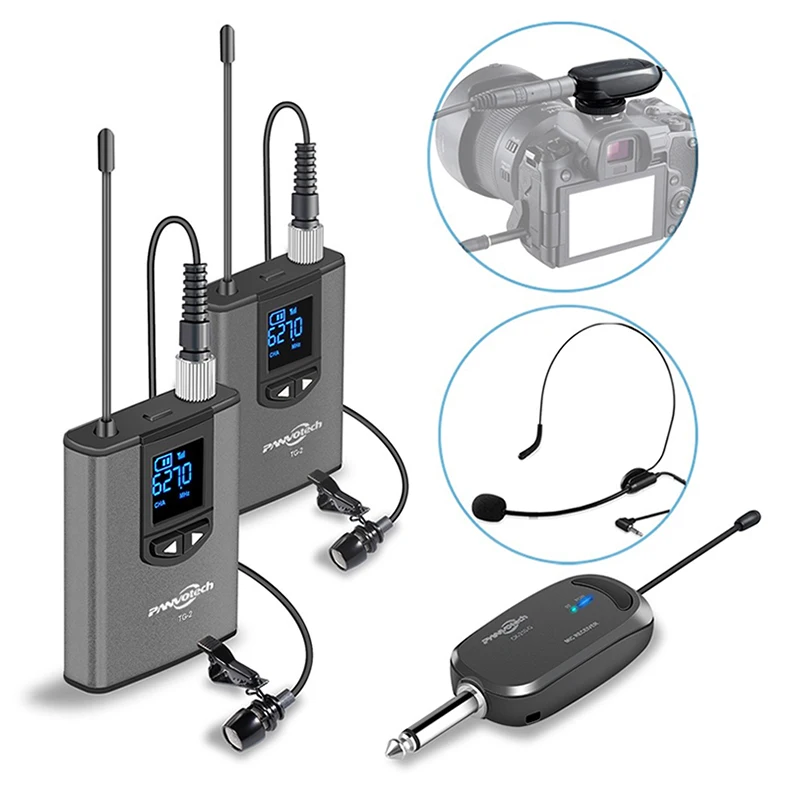 Беспроводная головная микрофонная Беспроводная микрофонная система для Конференции и обучения