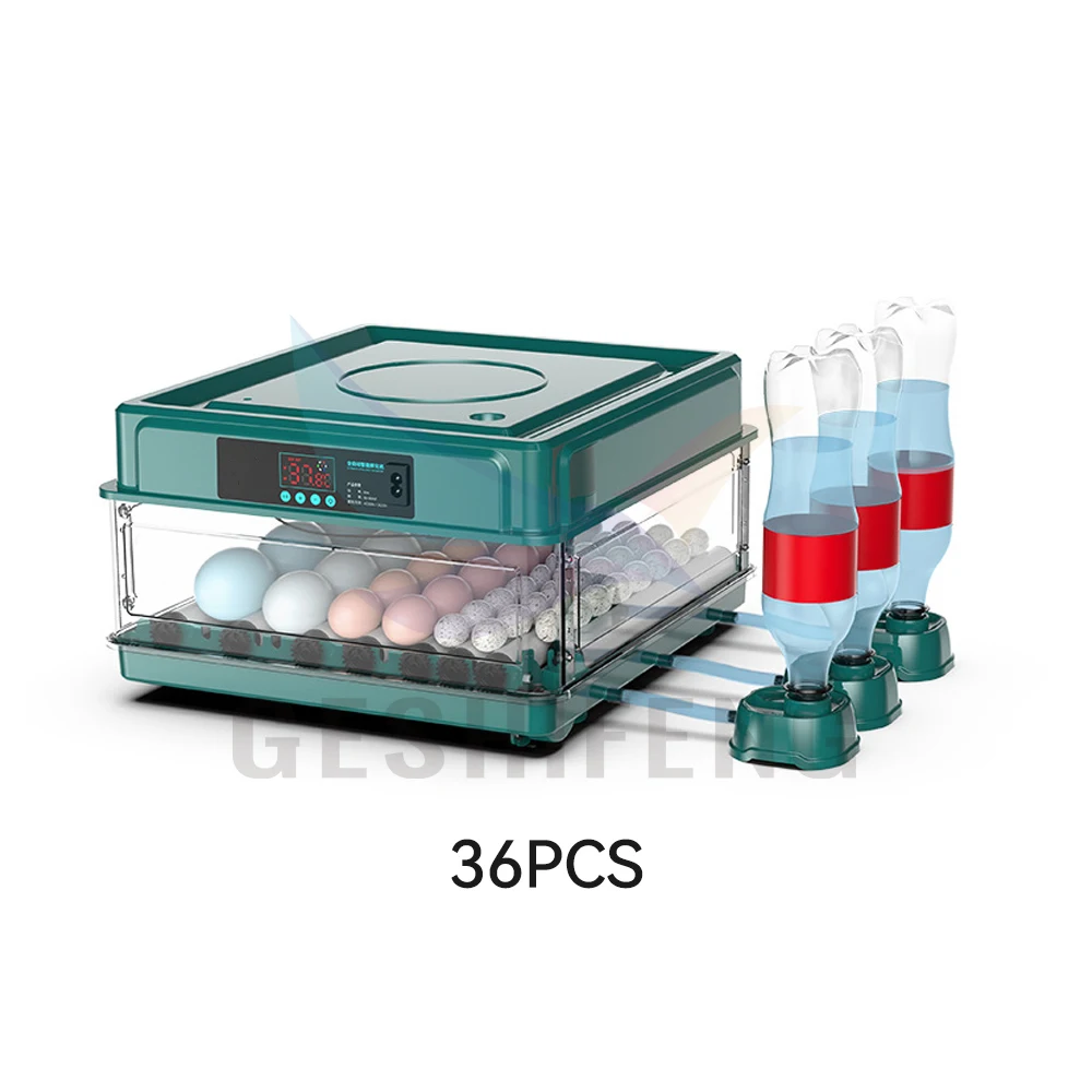 Factory Price Commercial 10pcs 12pcs 24pcs 36pcs 64pcs 128pcs Automatic Industrial poultry chicken  Eggs  Incubator