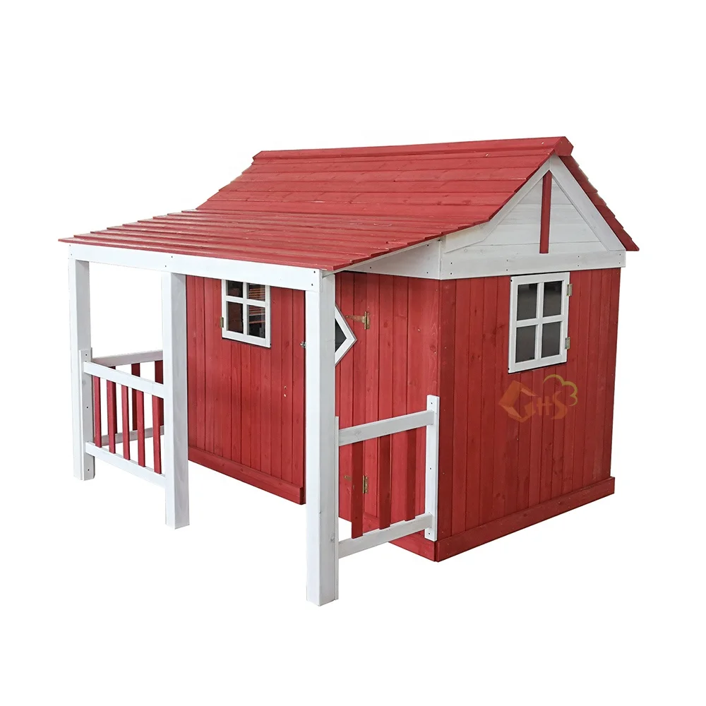 Деревянный детский Кубок для заднего двора с балконом