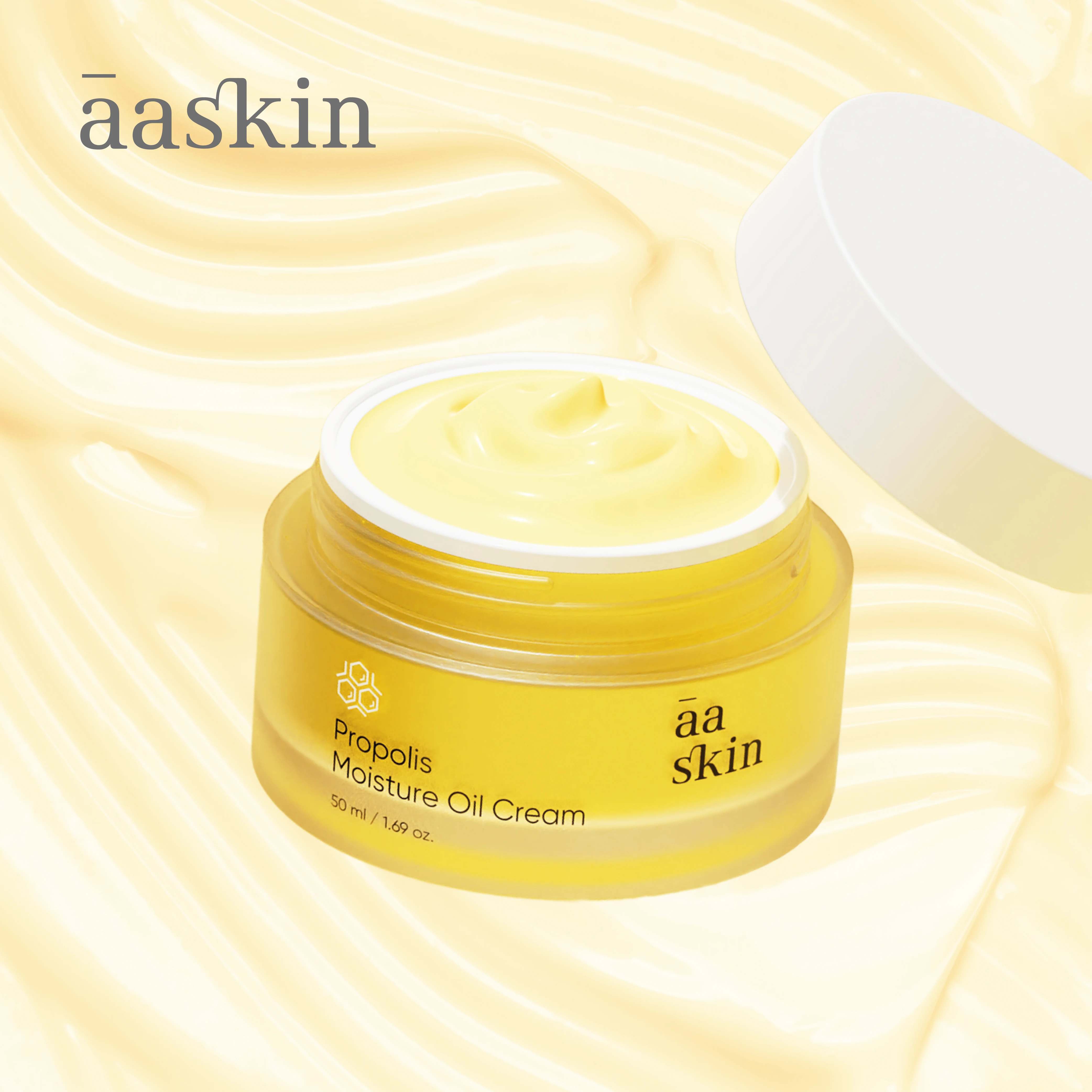 Korean skin care product Propolis Moisture Oil Cream 48-hours moisturizing,hydrating,moisturizing and brightening skin tone 50ml