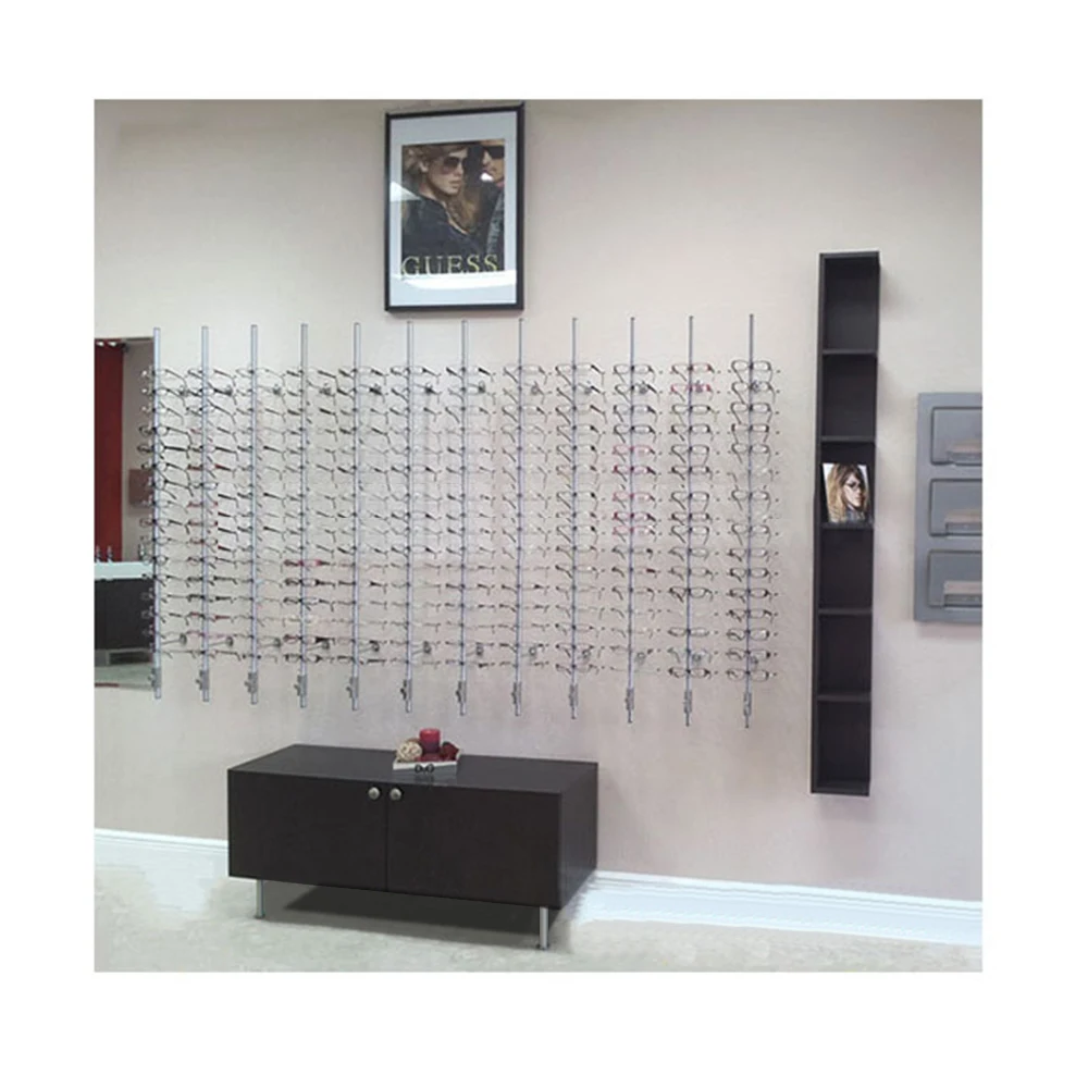 customized wall mounted acrylic eyewear display holder sunglasses display rack for optical shop