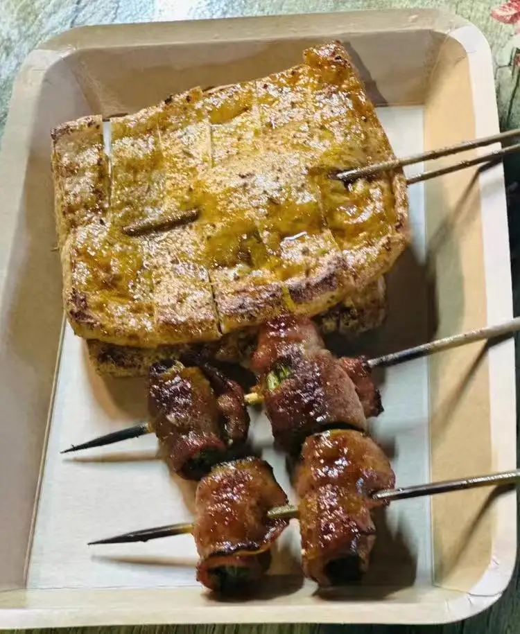 Крафт-коробка бумажная упаковка для пищевых продуктов одноразовый логотип бумажный Ланч-бокс