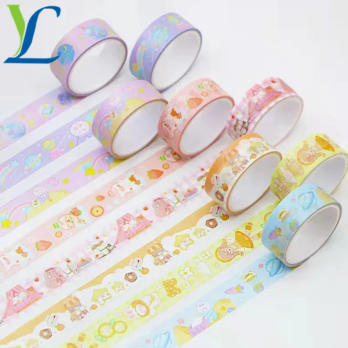 Creative Hand Tent DIY Decorative Material Decals 50 Wash With Set Washi Tape