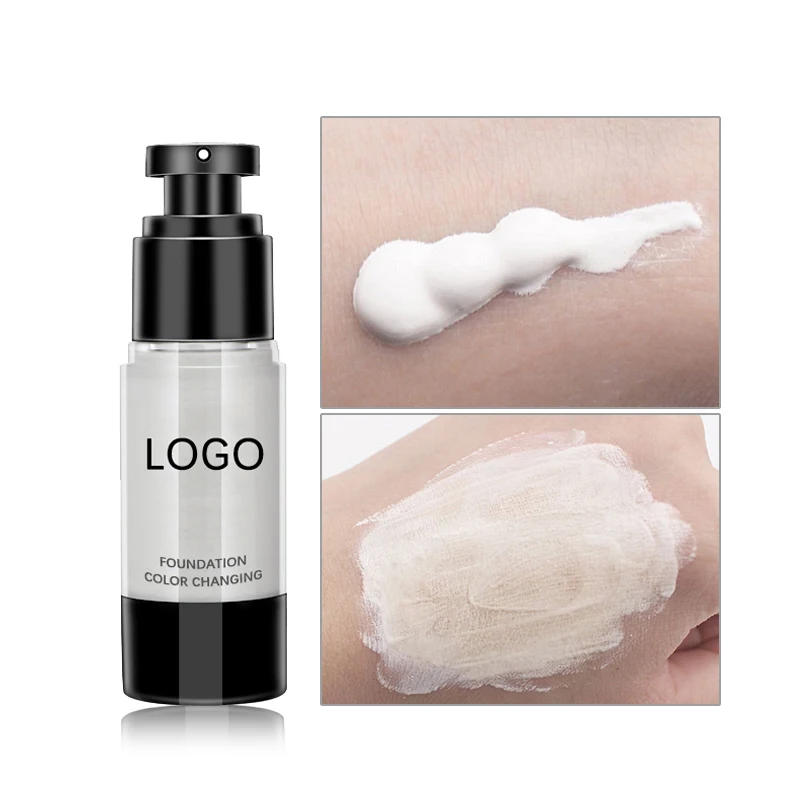 Factory Price Color Changing Foundation Vegan Face Makeup Waterproof Liquid Foundation Private Label