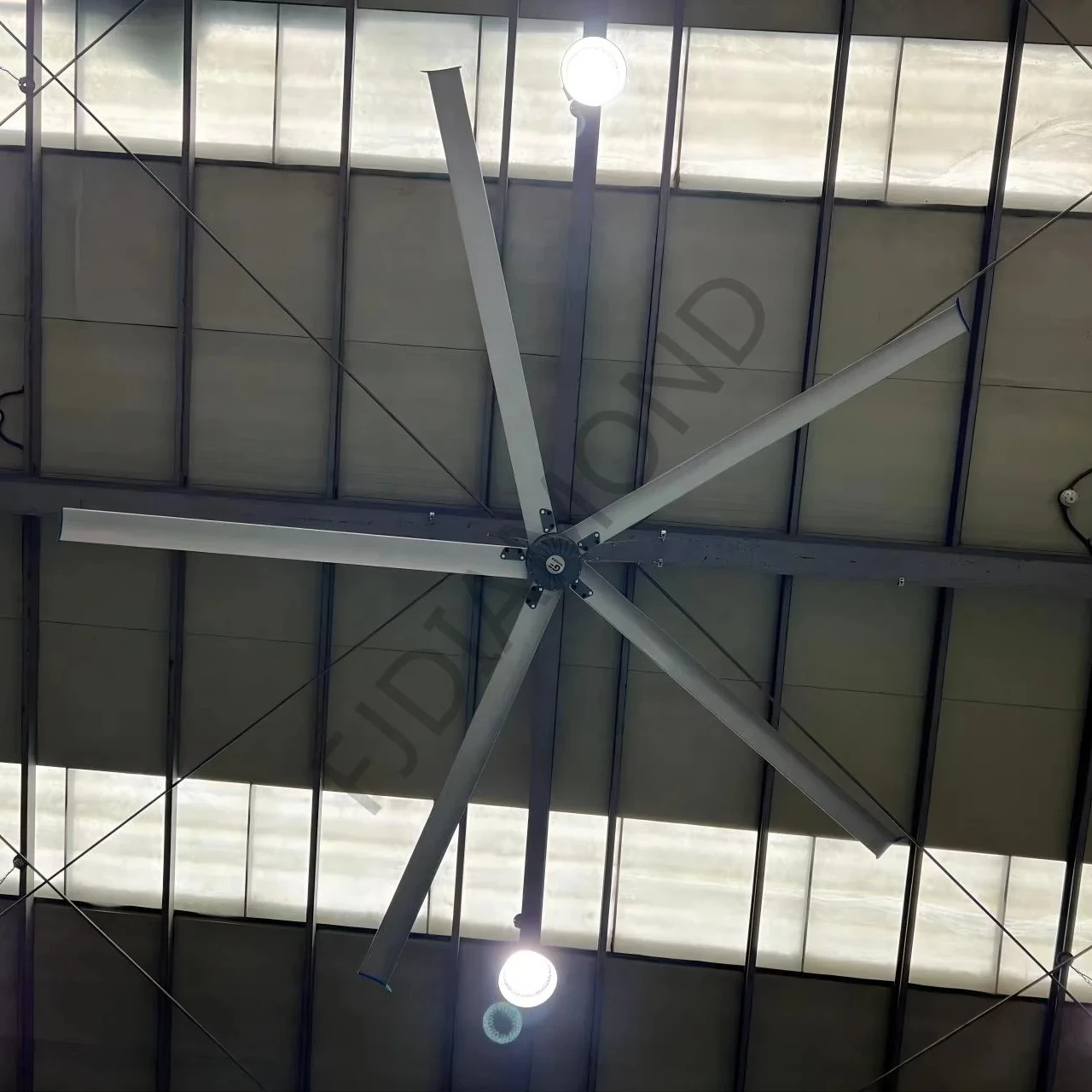 3M (10ft) Low Noise HVLS Ventilation Fan Big Size for Effective Cooling and Air Circulation