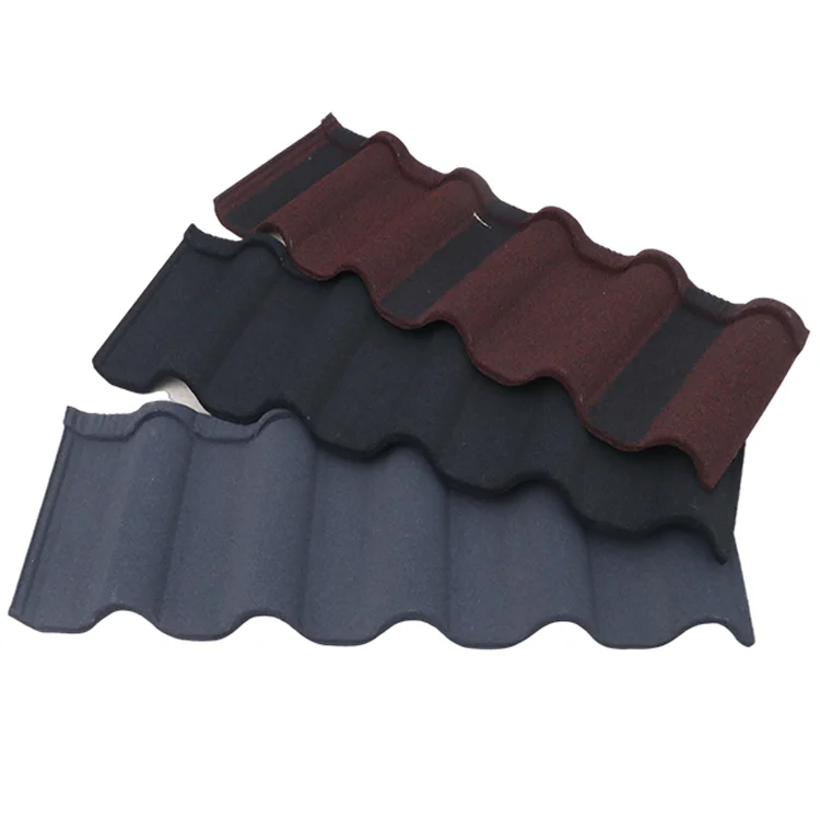 Free Samples New Zealand Colorful Stone Coated Steel Blue Spanish Roofing Tiles Multi Color Metal Shingle