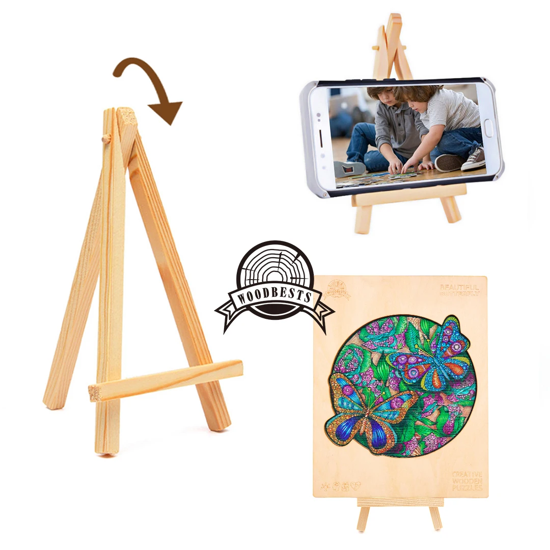 WOODBESTS Hot Selling Laser Cutting Animal Shaped Wooden 3d Jigsaw Puzzle for Family Connection Gaming Puzzle