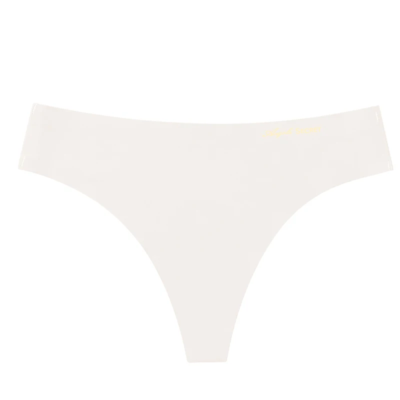 Женские трусы-плавки Трусы-стринги трусы сплошной цвет бесшовные DLM женское нижнее белье высокого качества равнина Ice Silk женские стринги