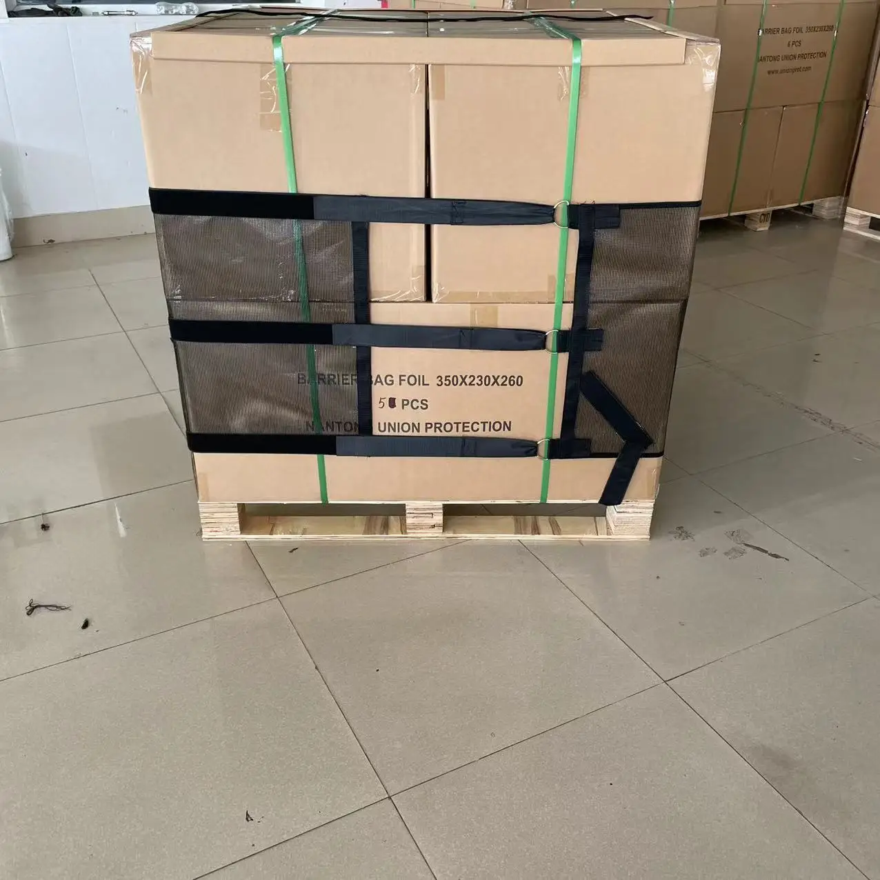 Низкая цена, сетка, многоразовая паллетная обертка, альтернатива растягивающейся обертке