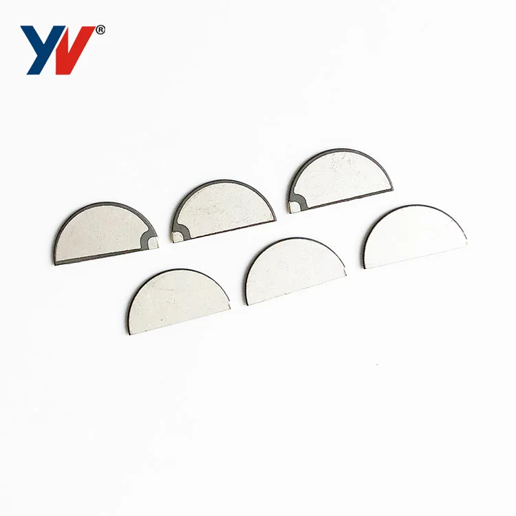 Диаметр 20 мм 2 6 МГц ультразвуковой полудисковый датчик Вибрационный пьезоэлектрический керамический