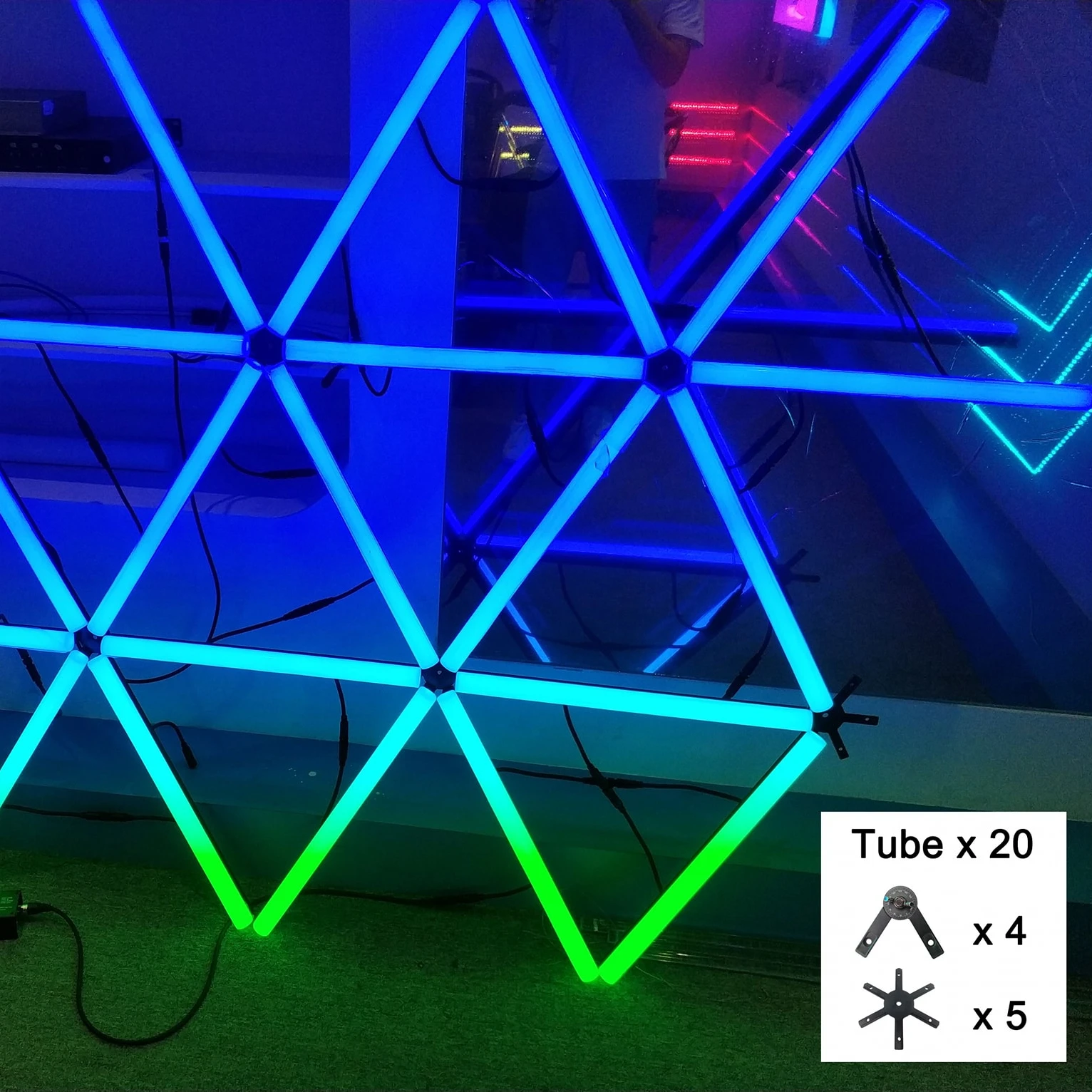 Artnet Control DMX RGB Pixel Led Bar Light Strip IP65 Outdoor Strip Stage Lighting