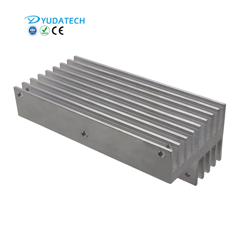 Custom Size Anodizing Extrusion Aluminum Electric Relay Heatsink for Industrial Solid State Relay