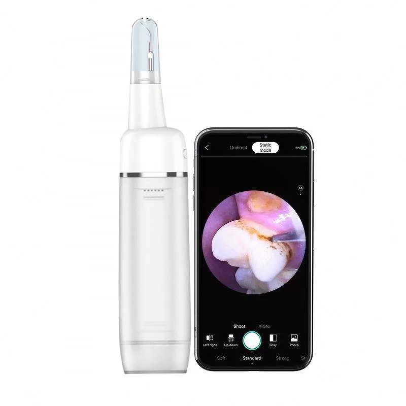 Three-in-one photographic Oral Stain Calculus Tartar Remover Visual ultrasonic tartar removal with camera