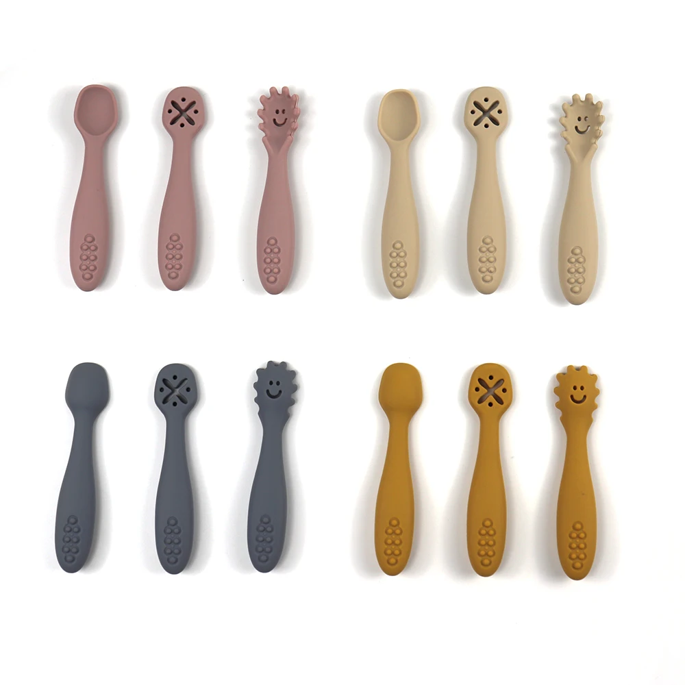 Силиконовая ложка для кормления