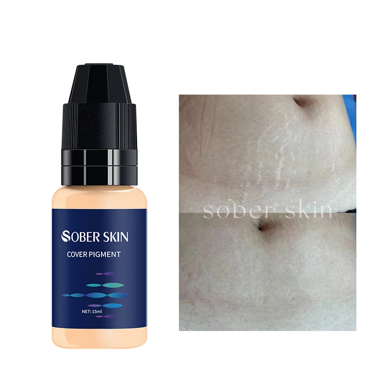 15ml Micropigmentation Streact Marks Scar Cover stretch stretch mark camouflage pigments skin treatment sober skin
